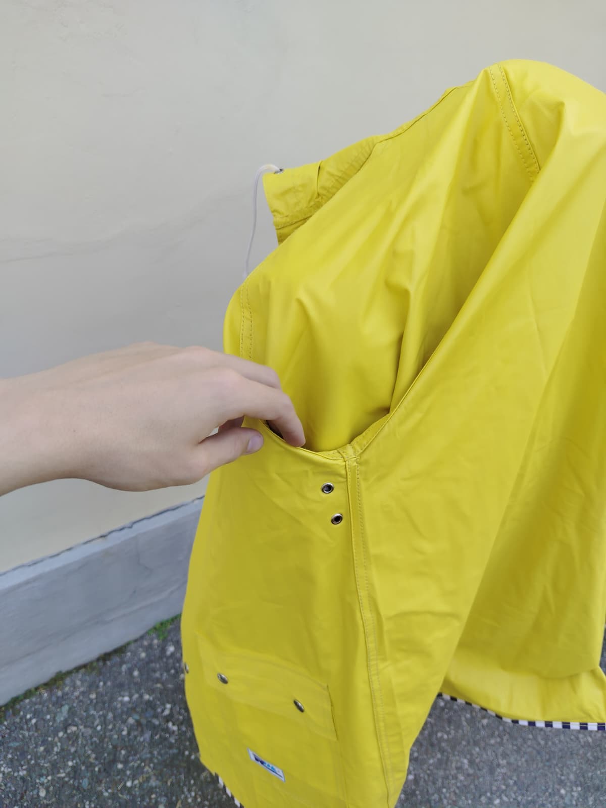 Impermeabile Vintage a Righe – Stile Marinaro / Fisherman Jacket