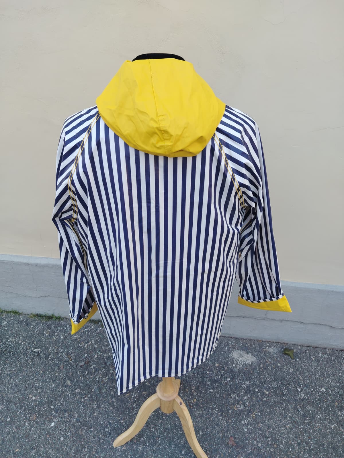 Impermeabile Vintage a Righe – Stile Marinaro / Fisherman Jacket