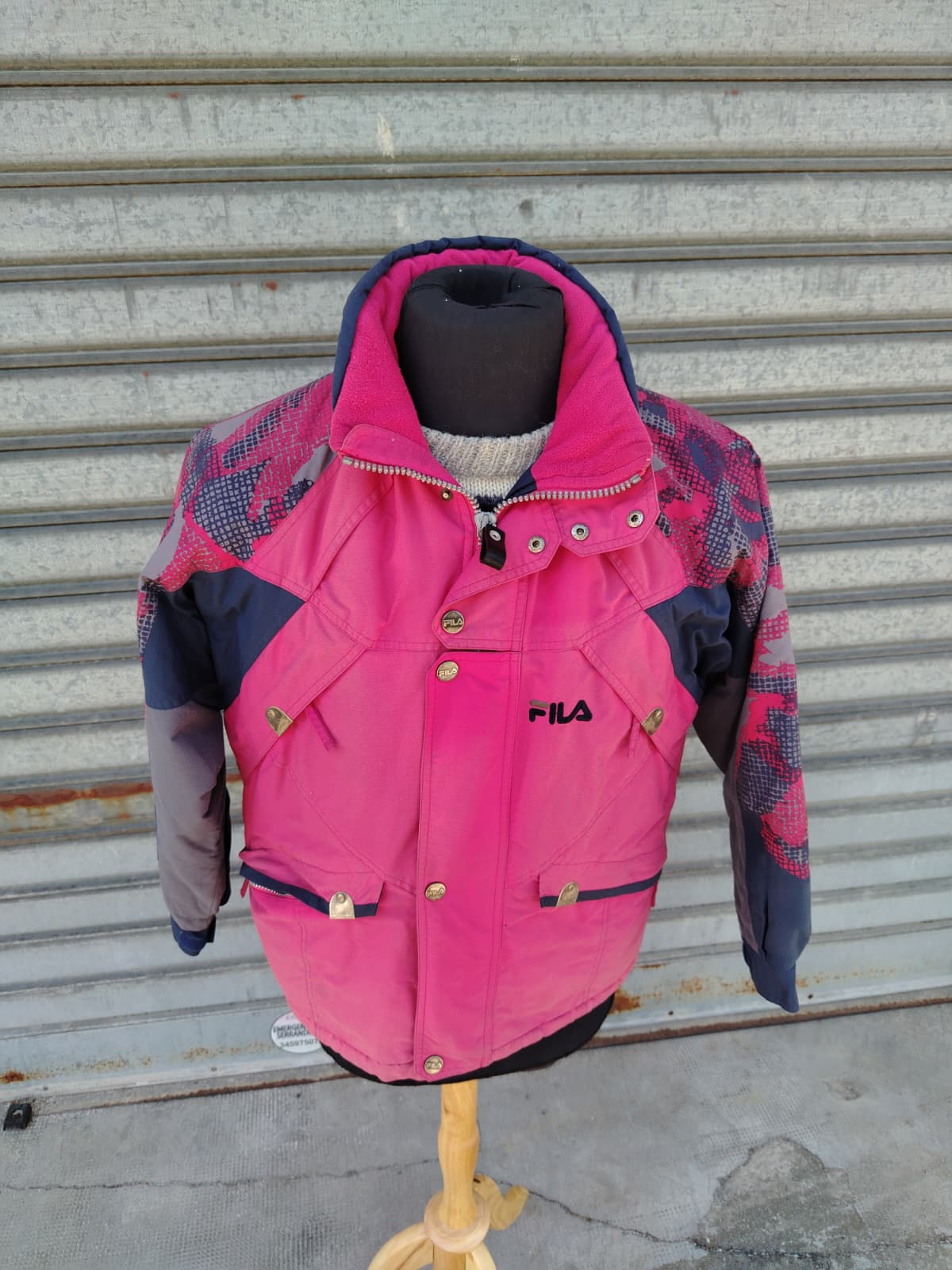 Giacca da Sci Vintage FILA "Ski Team Italia" – Anni 90'