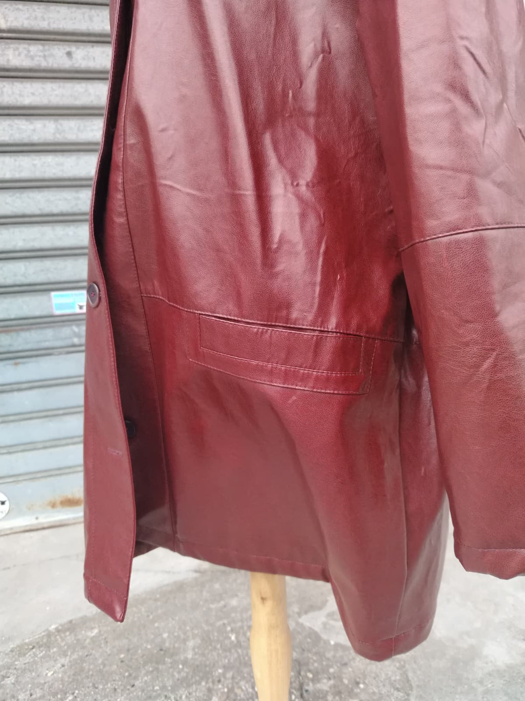 Car Coat Vintage in pelle anni 90'