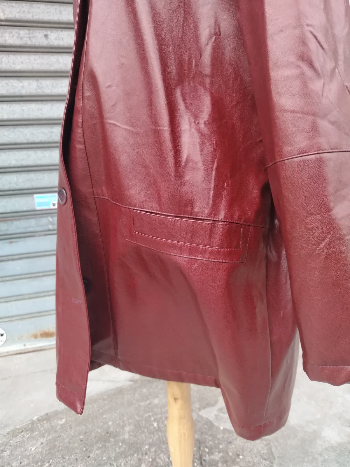 Car Coat Vintage in pelle anni 90'
