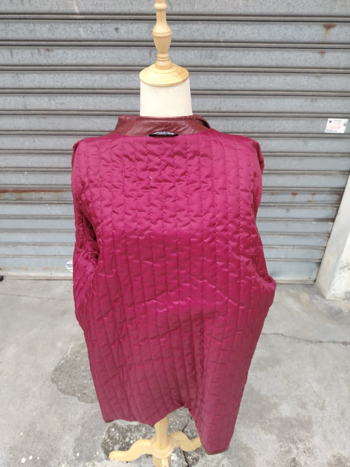 Car Coat Vintage in pelle anni 90'