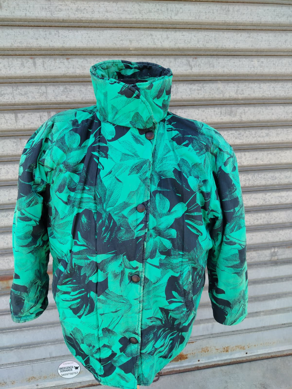 Giacca Vintage Oversize Vegetata