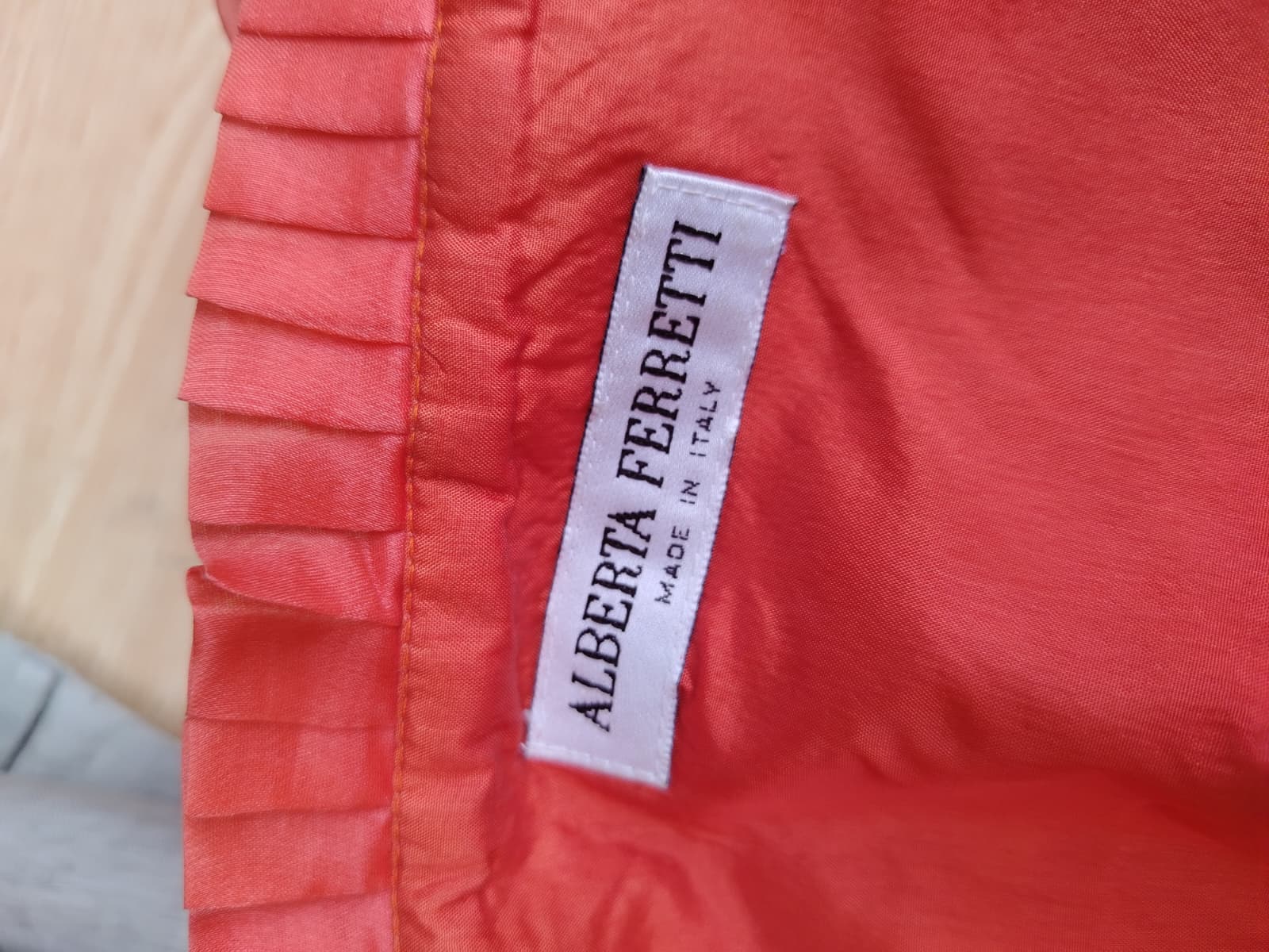 Abito Alberta Ferretti Vintage in Seta