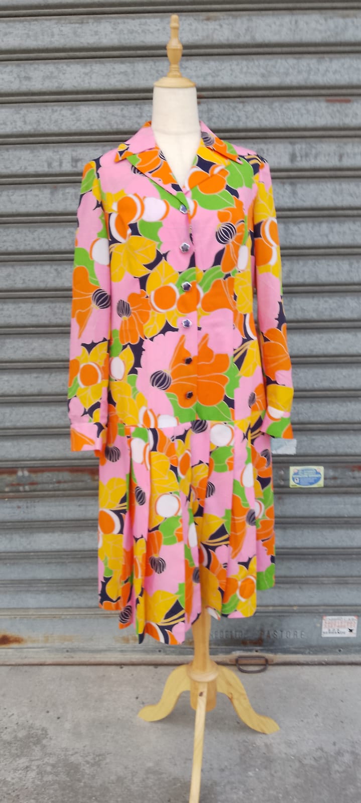 Vestito sartoriale vintage anni 60'/70'