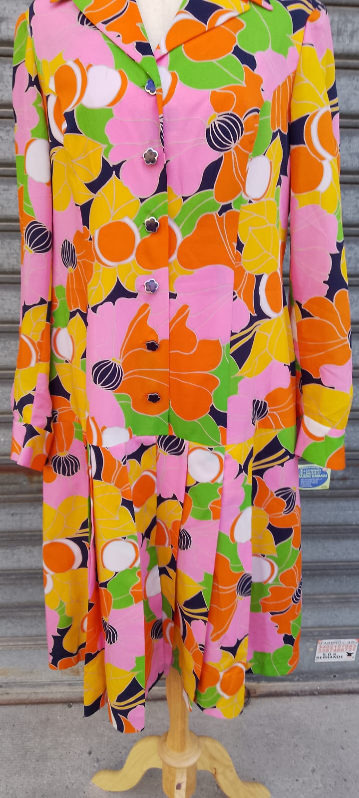 Vestito sartoriale vintage anni 60'/70'