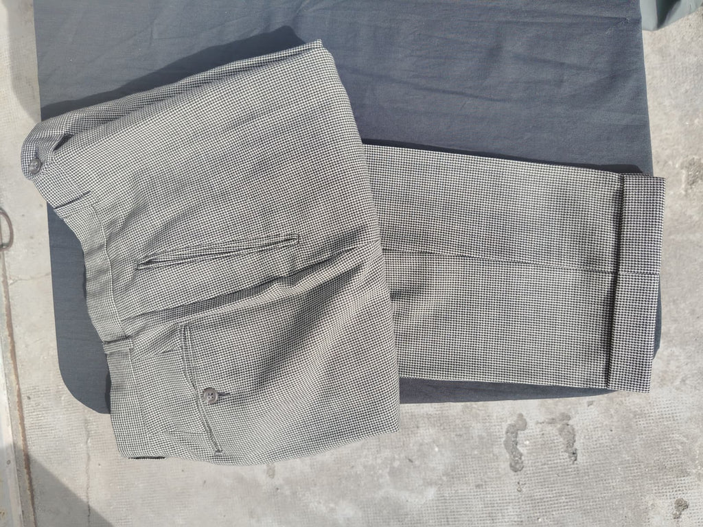 Abito anni 90' uomo - Completo due pezzi Pied de Poule