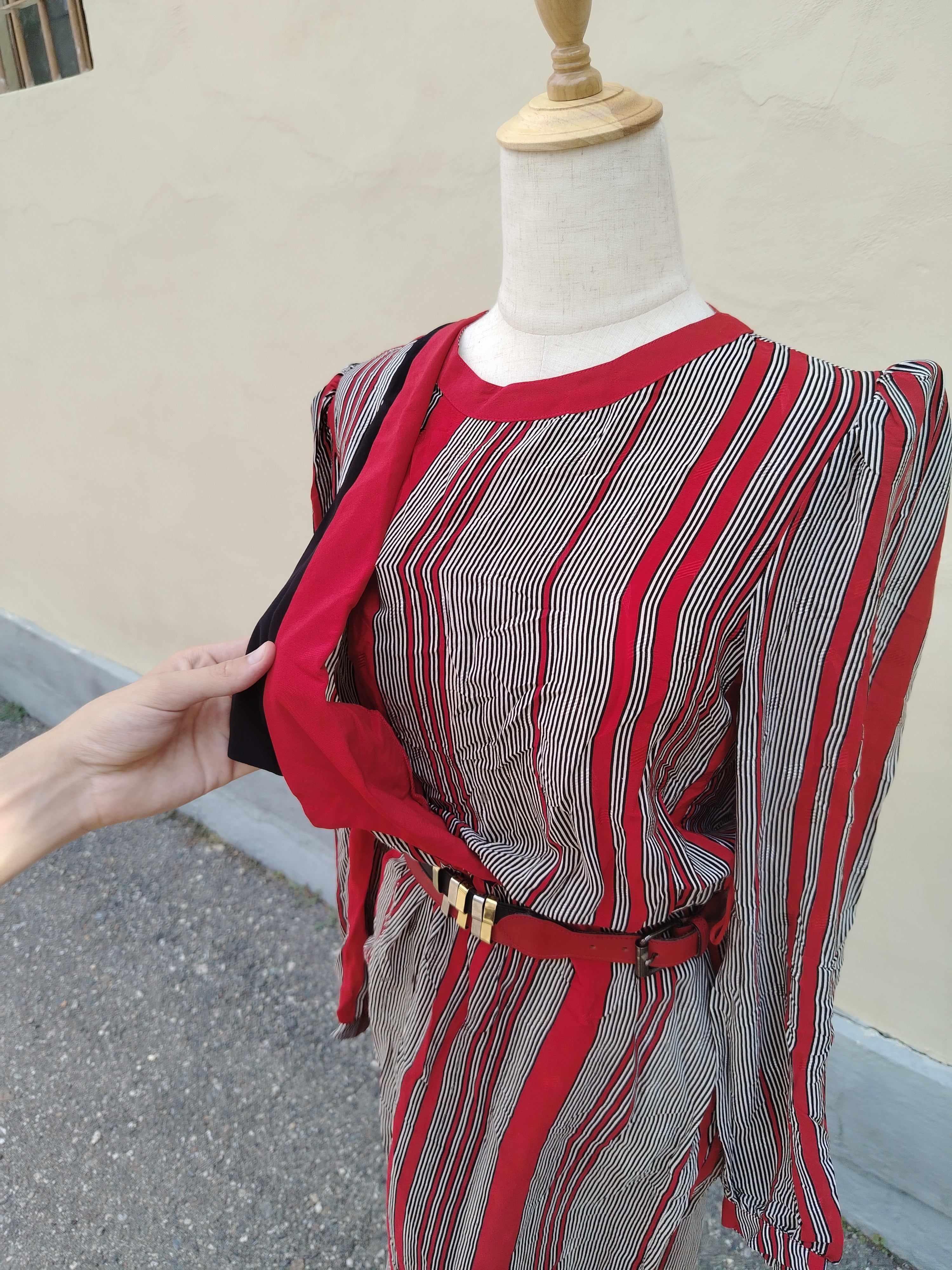Abito anni 80' - Vestito in Seta