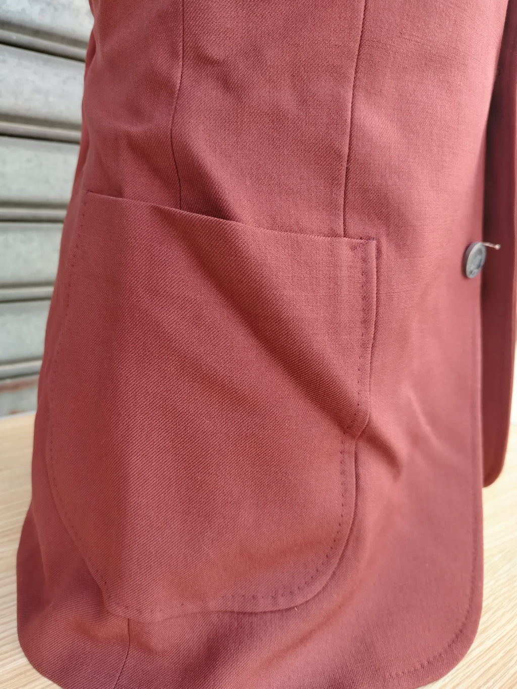 Giacca rossa anni 70' - Blazer in lana