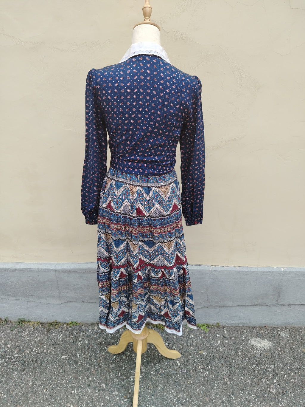 Abito sartoriale Vintage - Vestito anni 70'