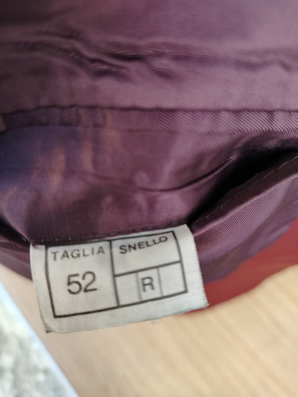 Giacca rossa anni 70' - Blazer in lana