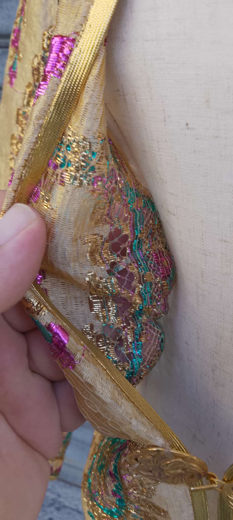 Giacchino in organza Paisley