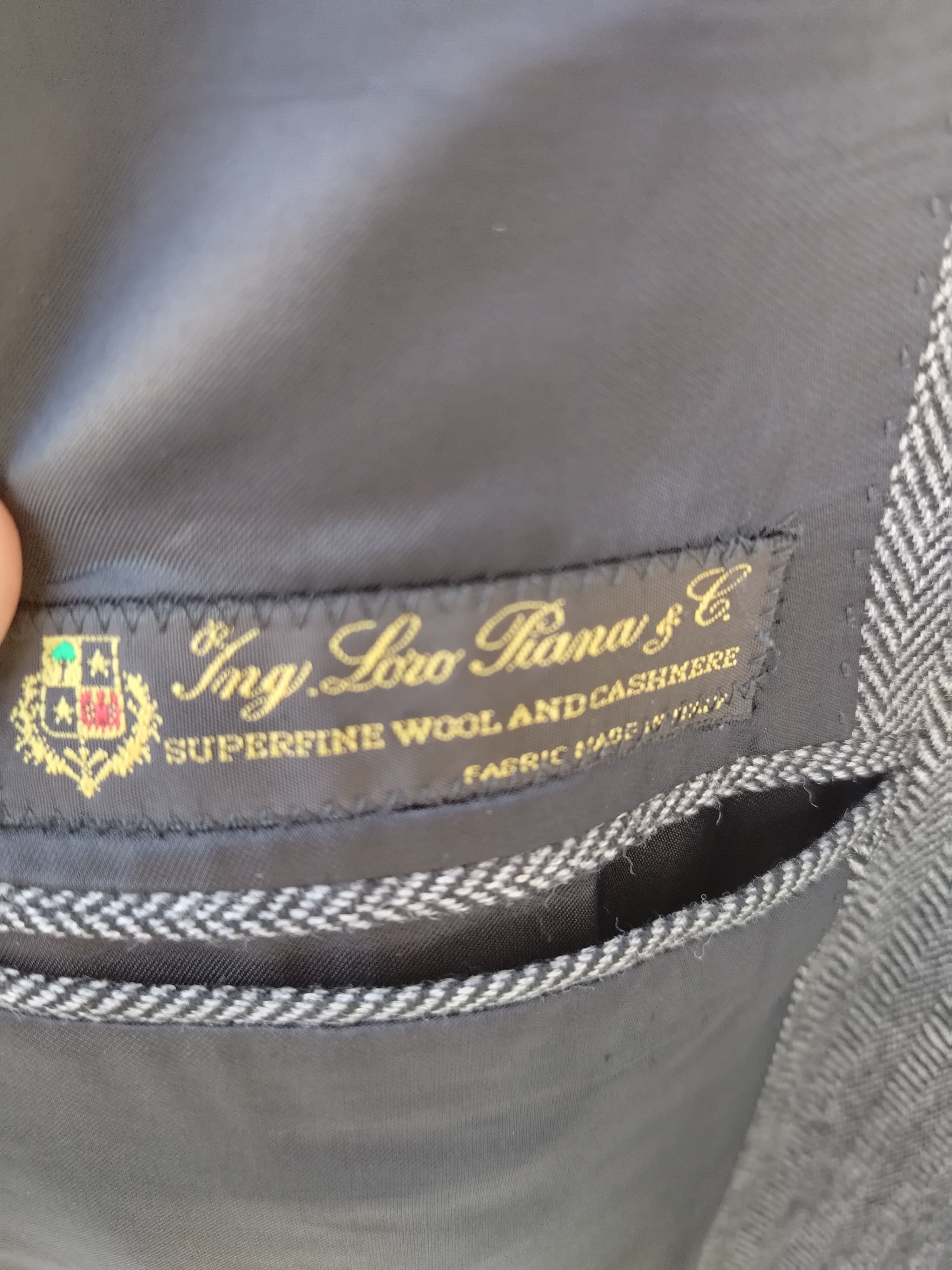 Giacca Tweed anni 90' - Blazer Loro Piana
