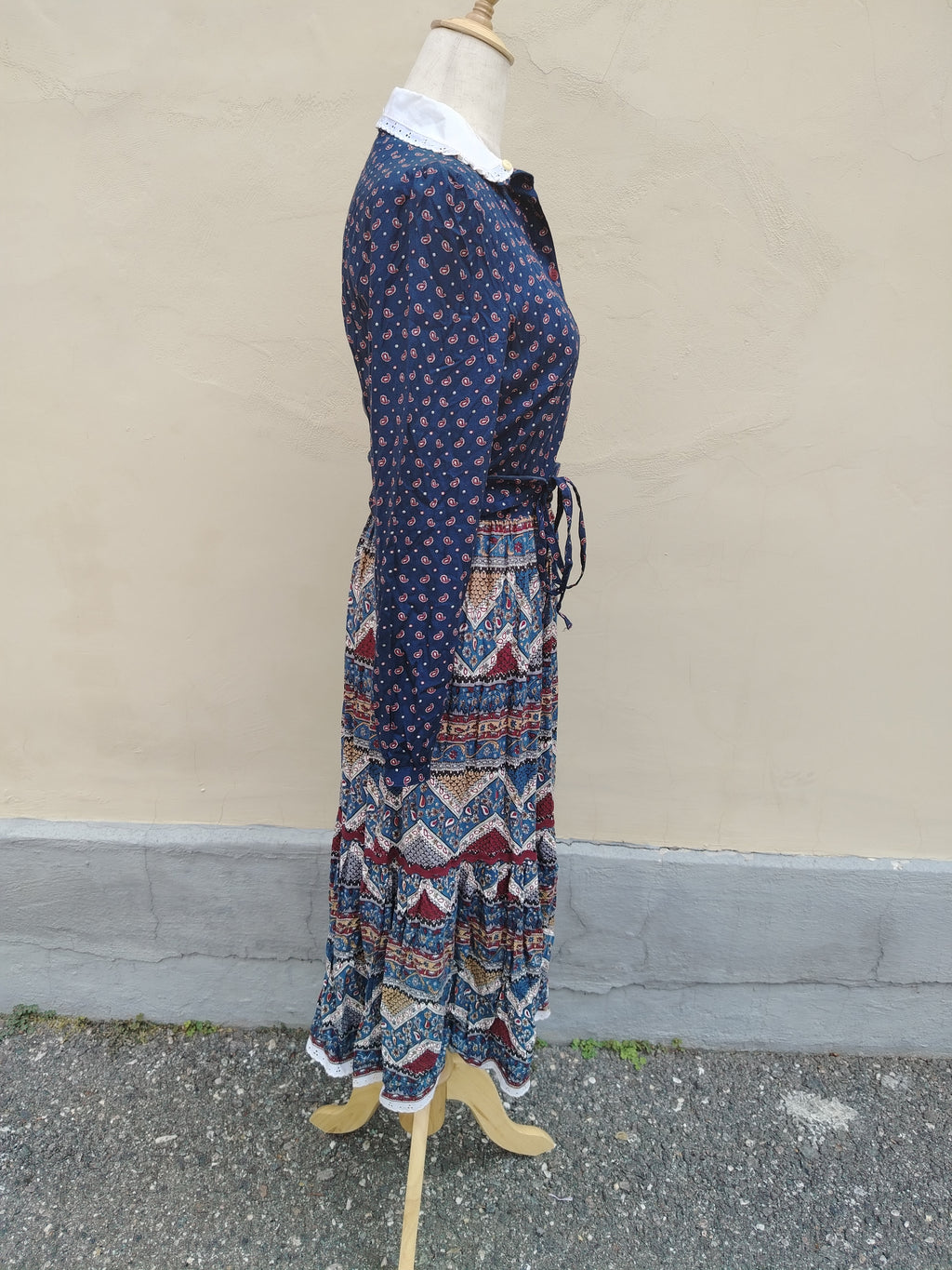 Abito sartoriale Vintage - Vestito anni 70'