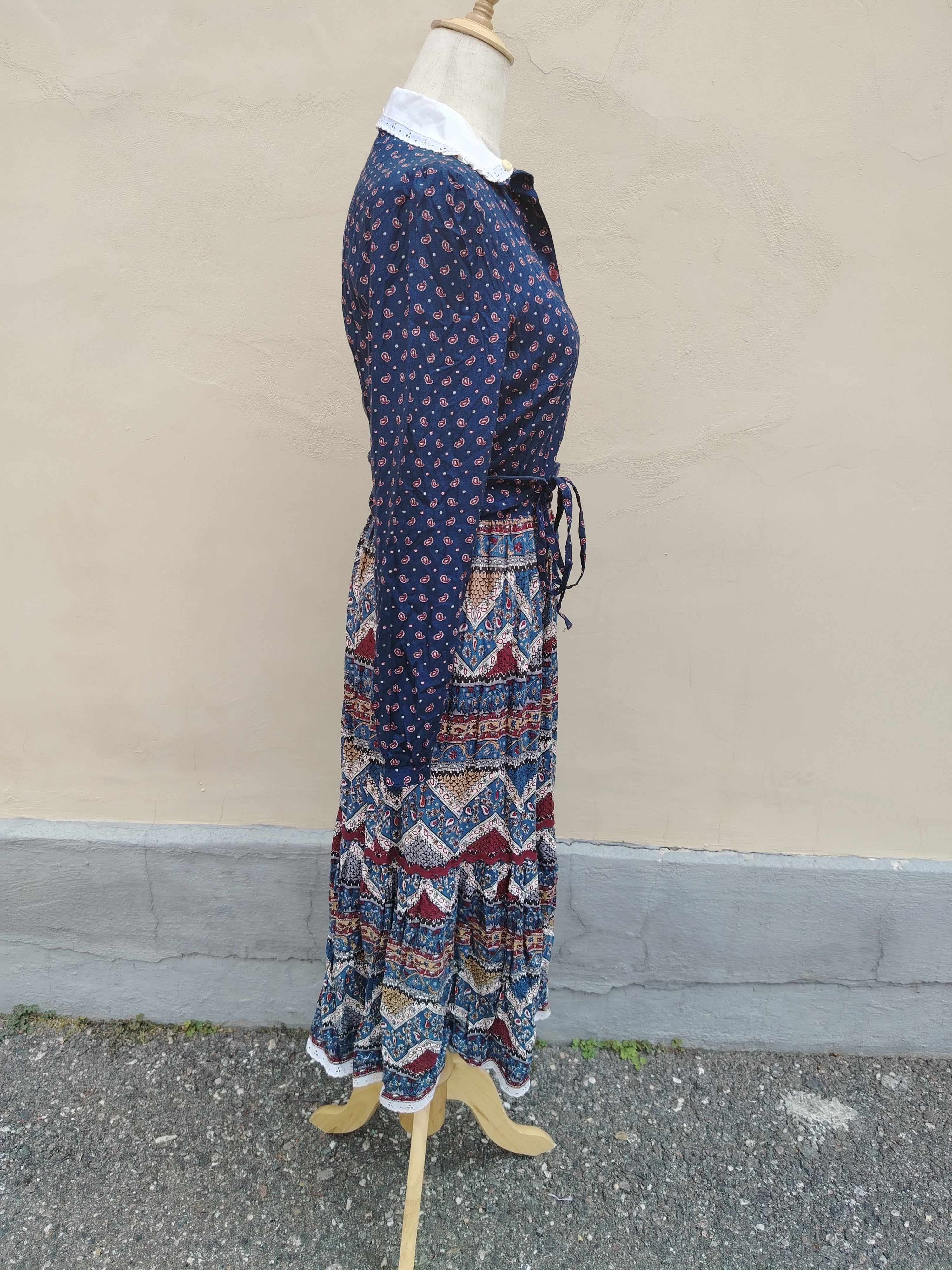 Abito sartoriale Vintage - Vestito anni 70'