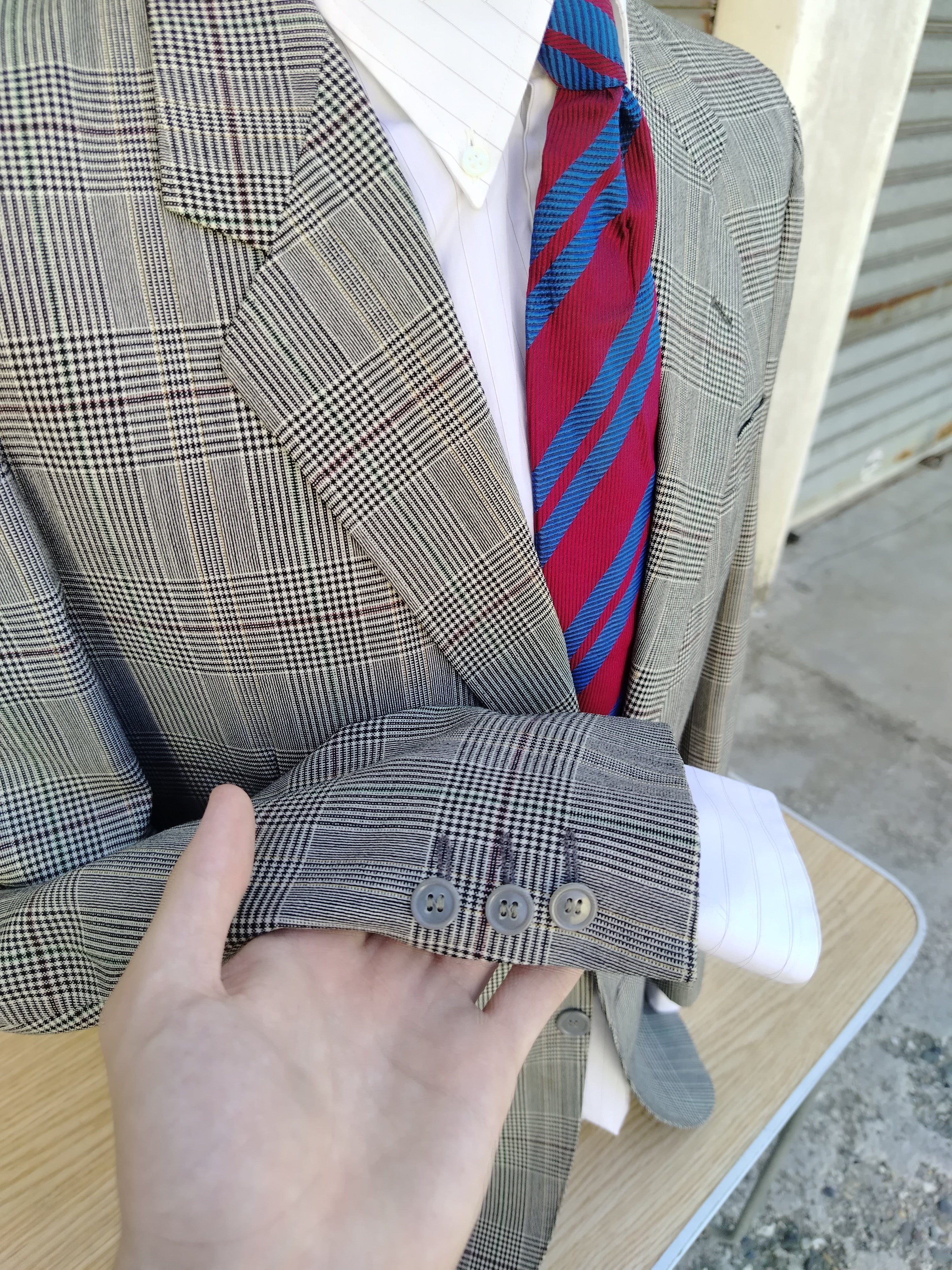 Giacca in principe di Galles - Blazer anni 80'