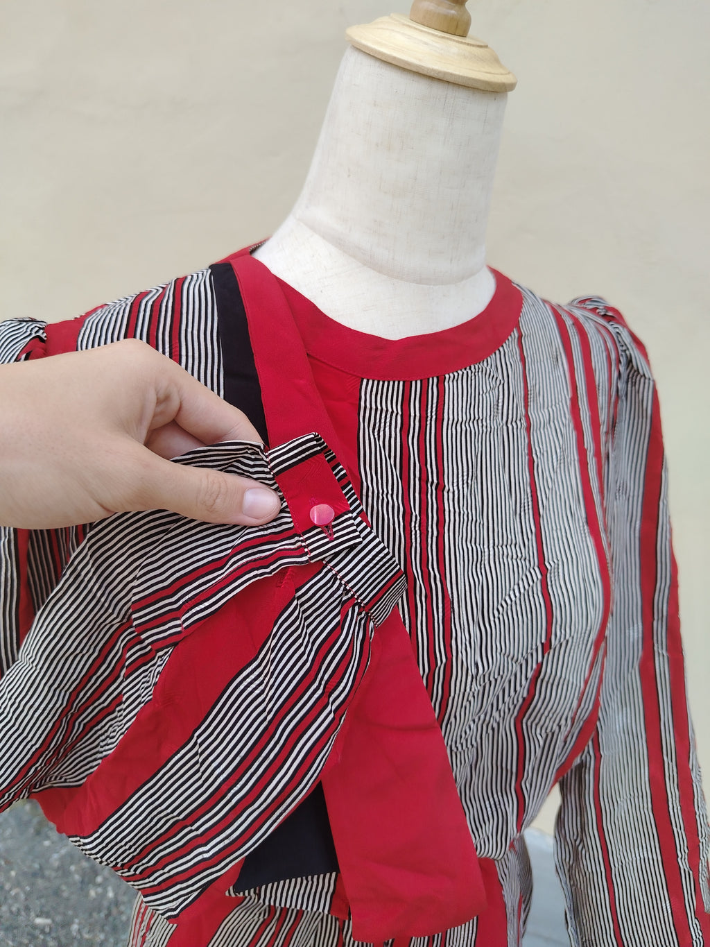 Abito anni 80' - Vestito in Seta