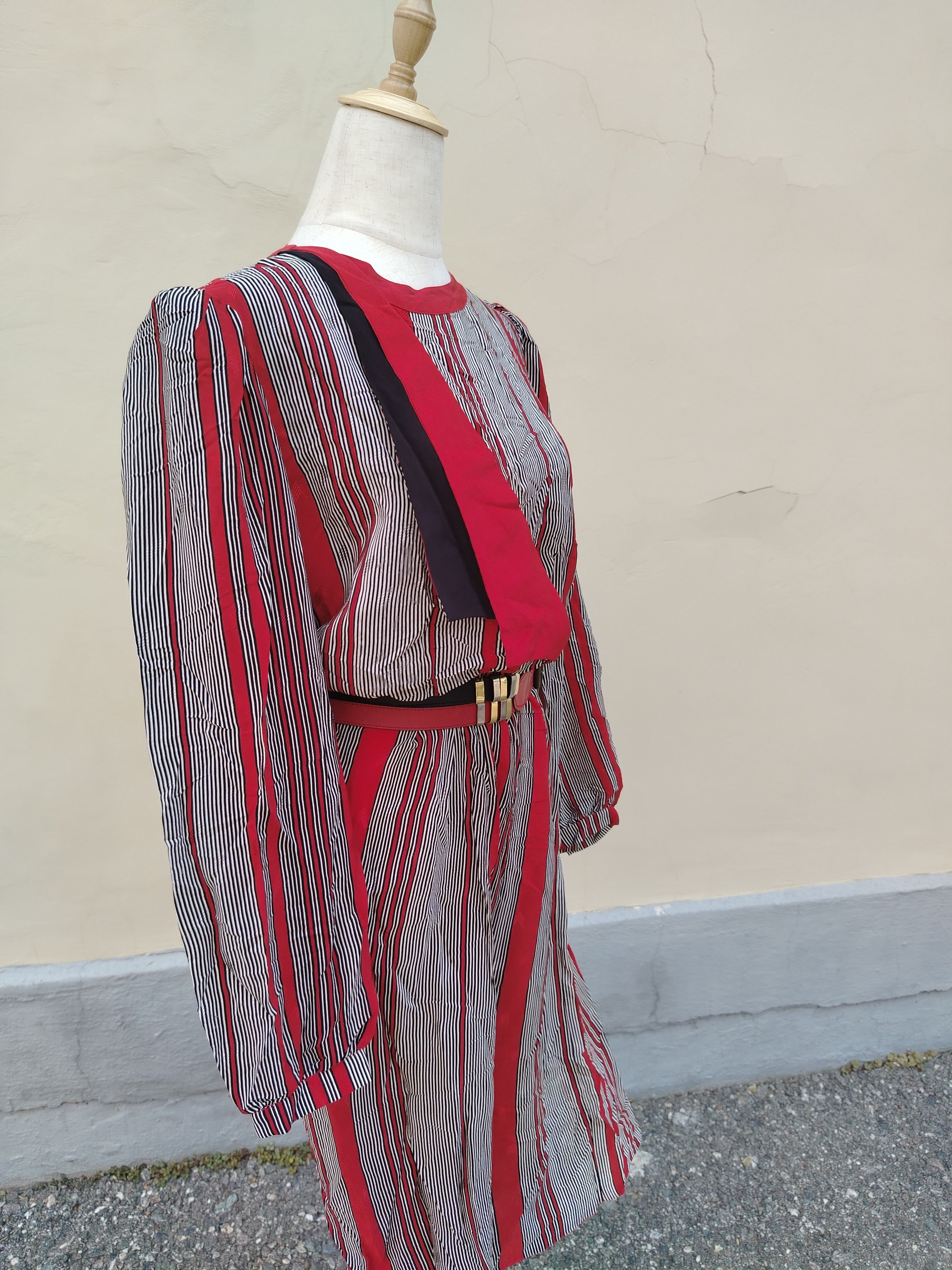 Abito anni 80' - Vestito in Seta
