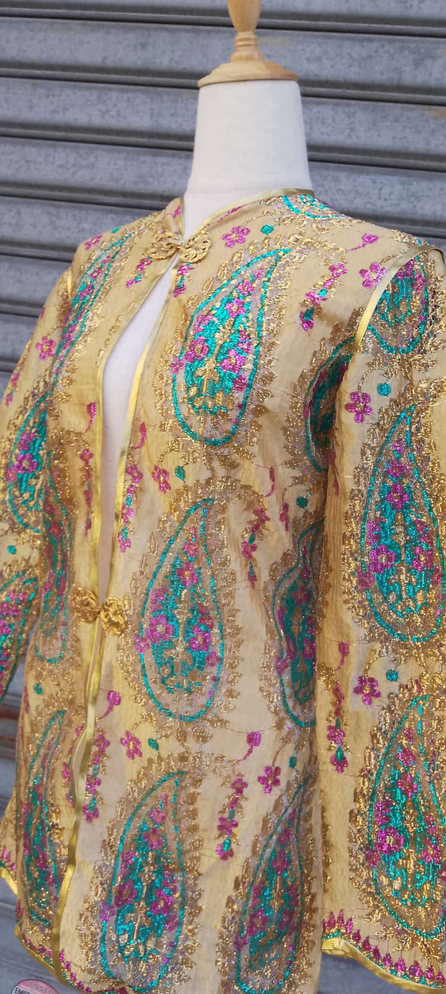 Giacchino in organza Paisley