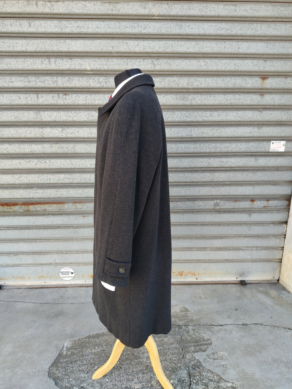 Cappotto anni 80' - Carcoat in lana e cashmere